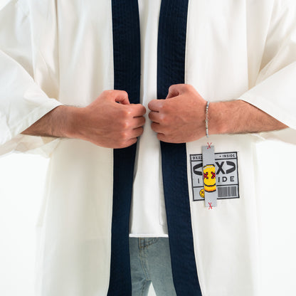 THE KIMONO IN STEEL UNISEX