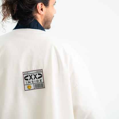 THE KIMONO IN STEEL UNISEX