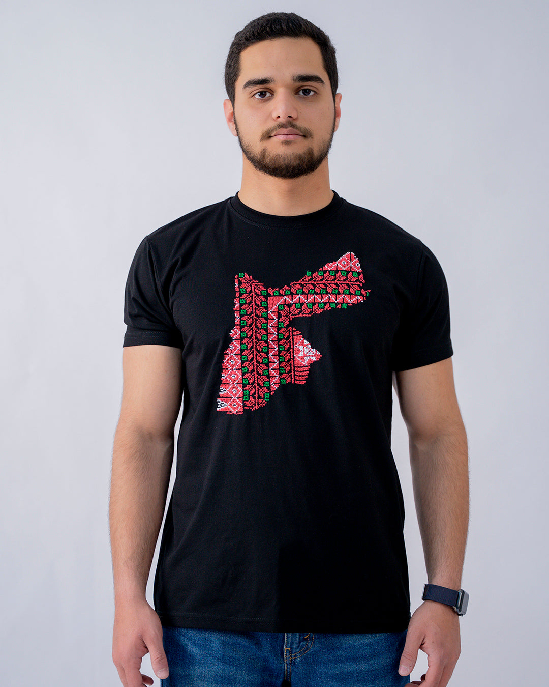 Jordan Map T-shirt – Maps Collection (Unisex)