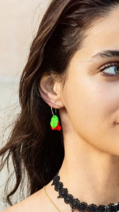 Velvet Rose Earrings
