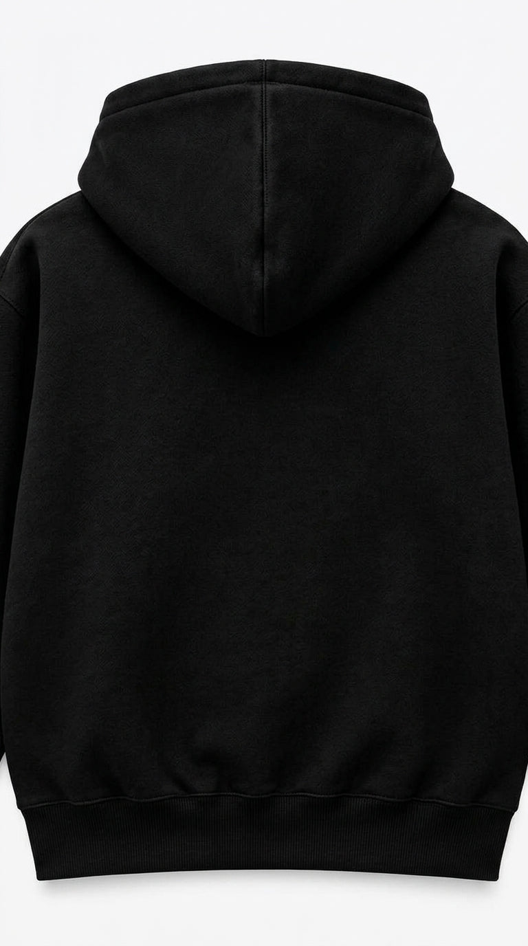 Bandana Mona Lisa Black Hoodie