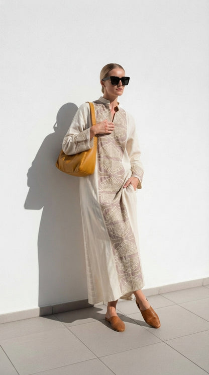 Textured Abaya