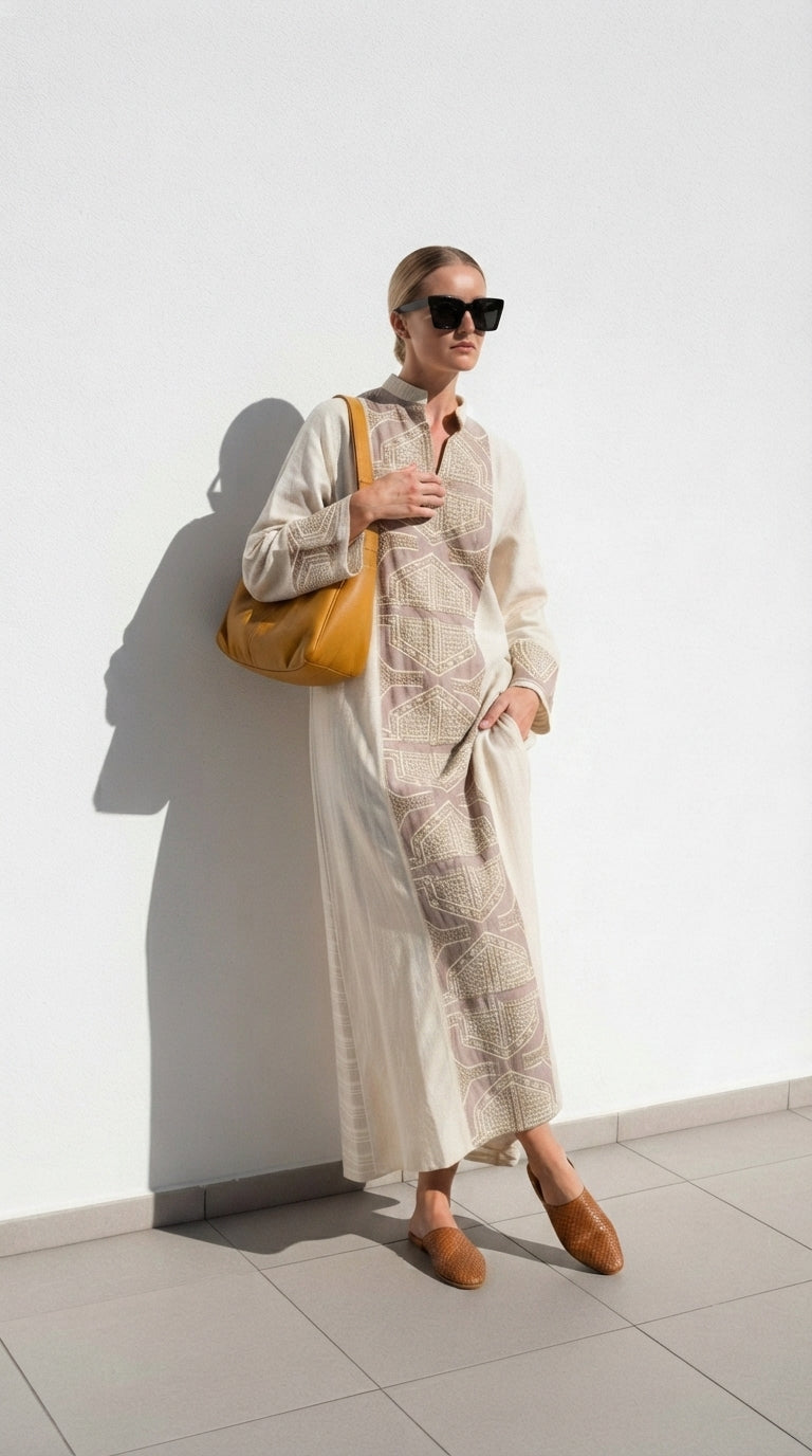 Textured Abaya