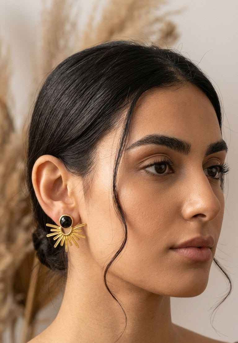 Circular Statement Earrings