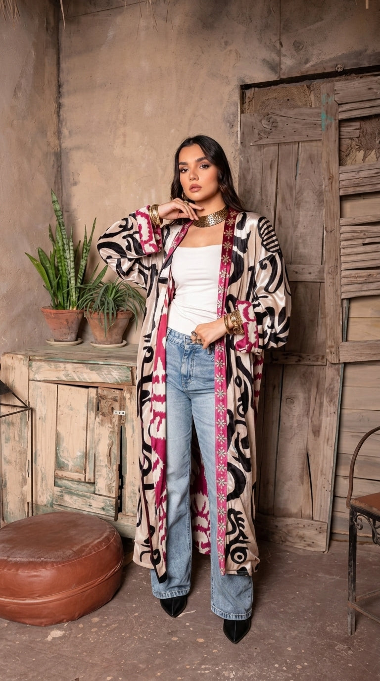 Royal Velvet Kimono