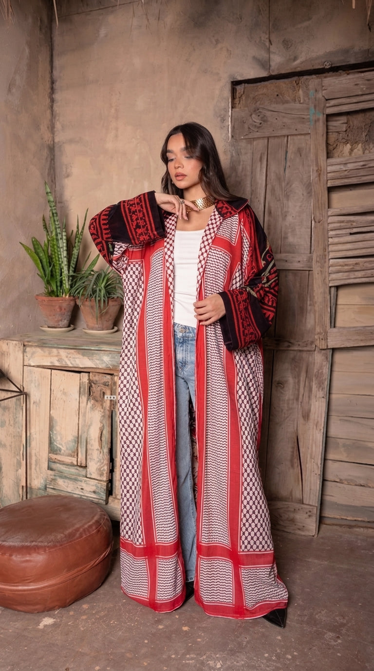 Open-Front Kimono