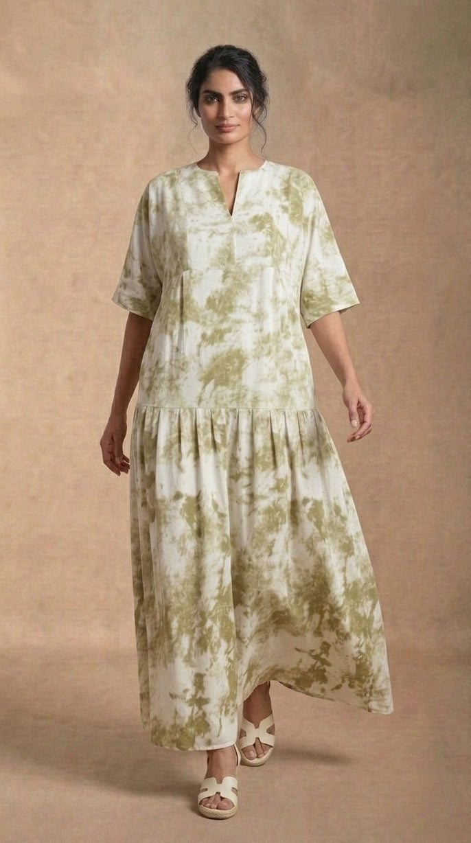 Pistachio Light Summer Dress