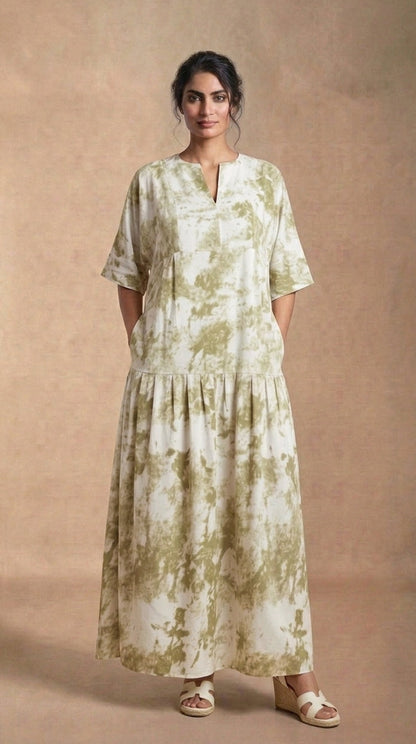 Pistachio Light Summer Dress