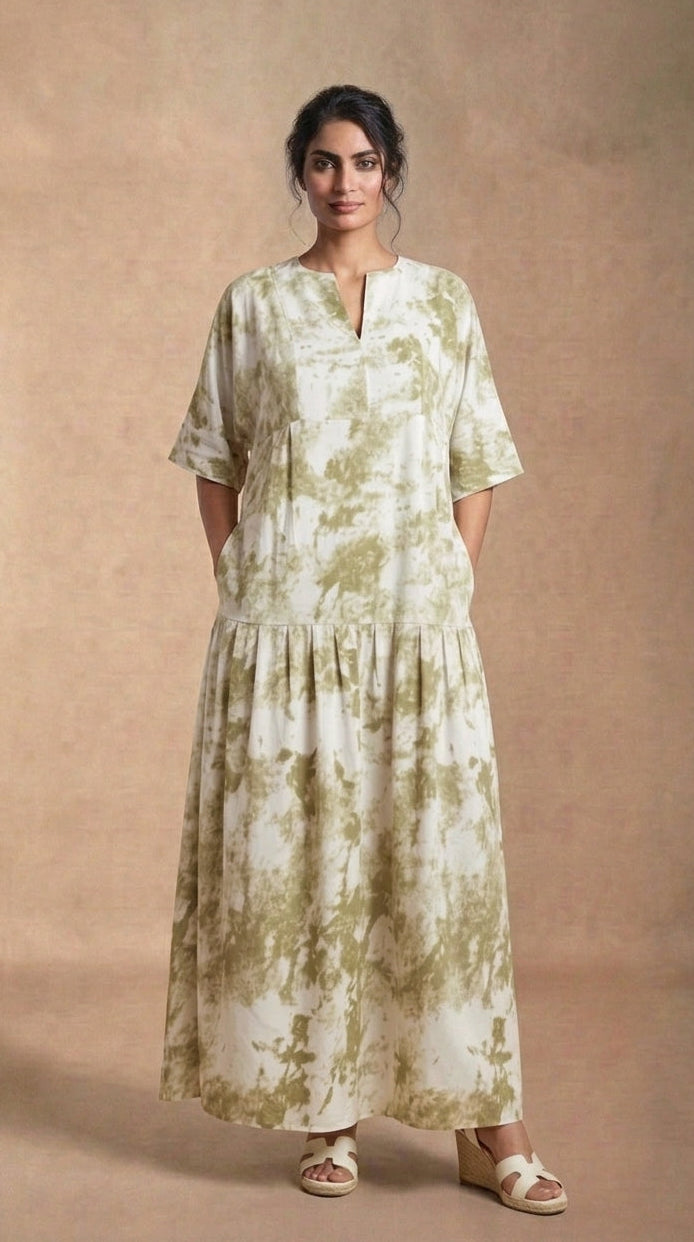 Pistachio Light Summer Dress