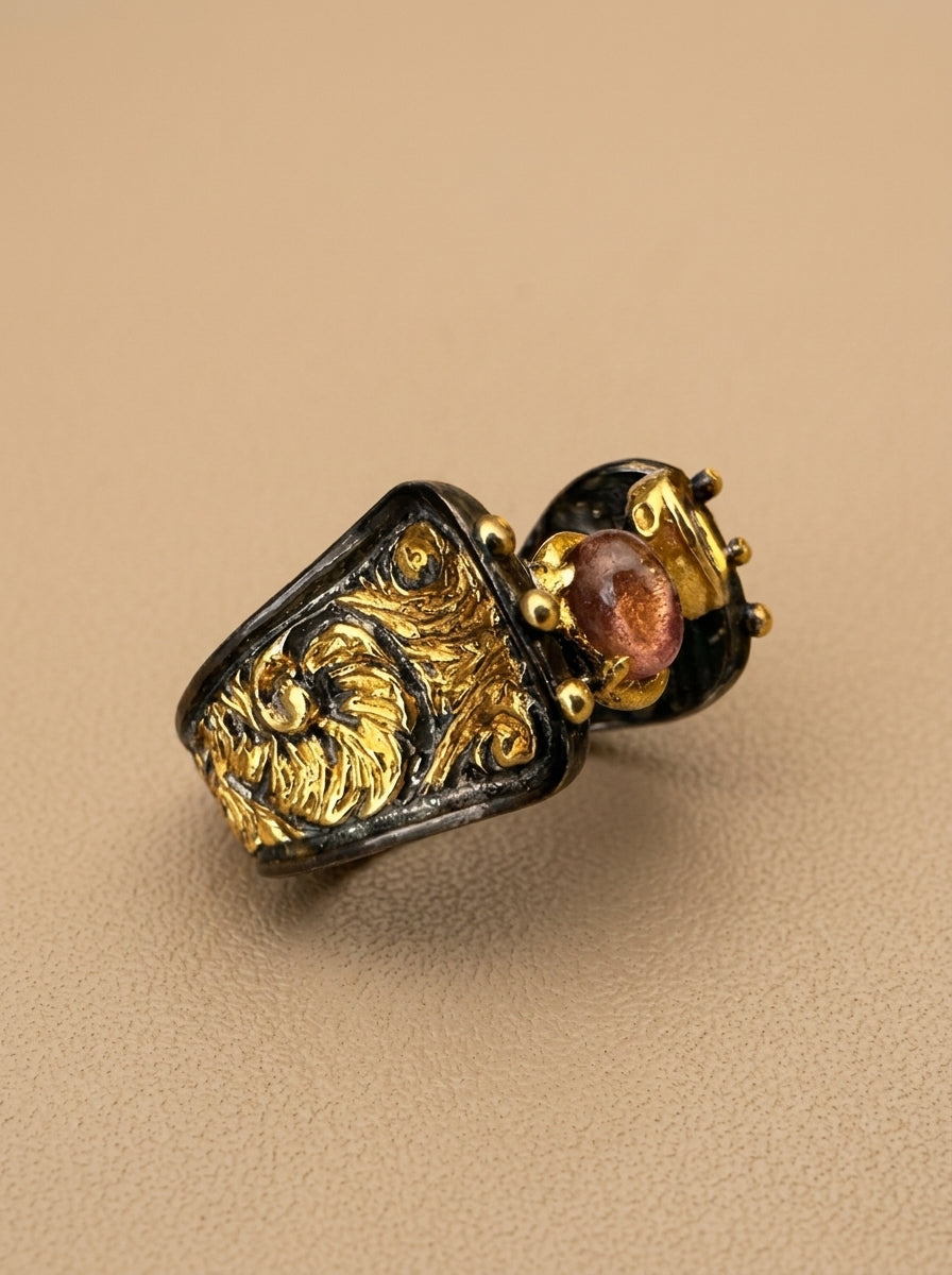 Antique Imperial Ornate Statement Ring