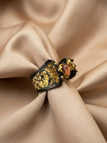 Antique Imperial Ornate Statement Ring