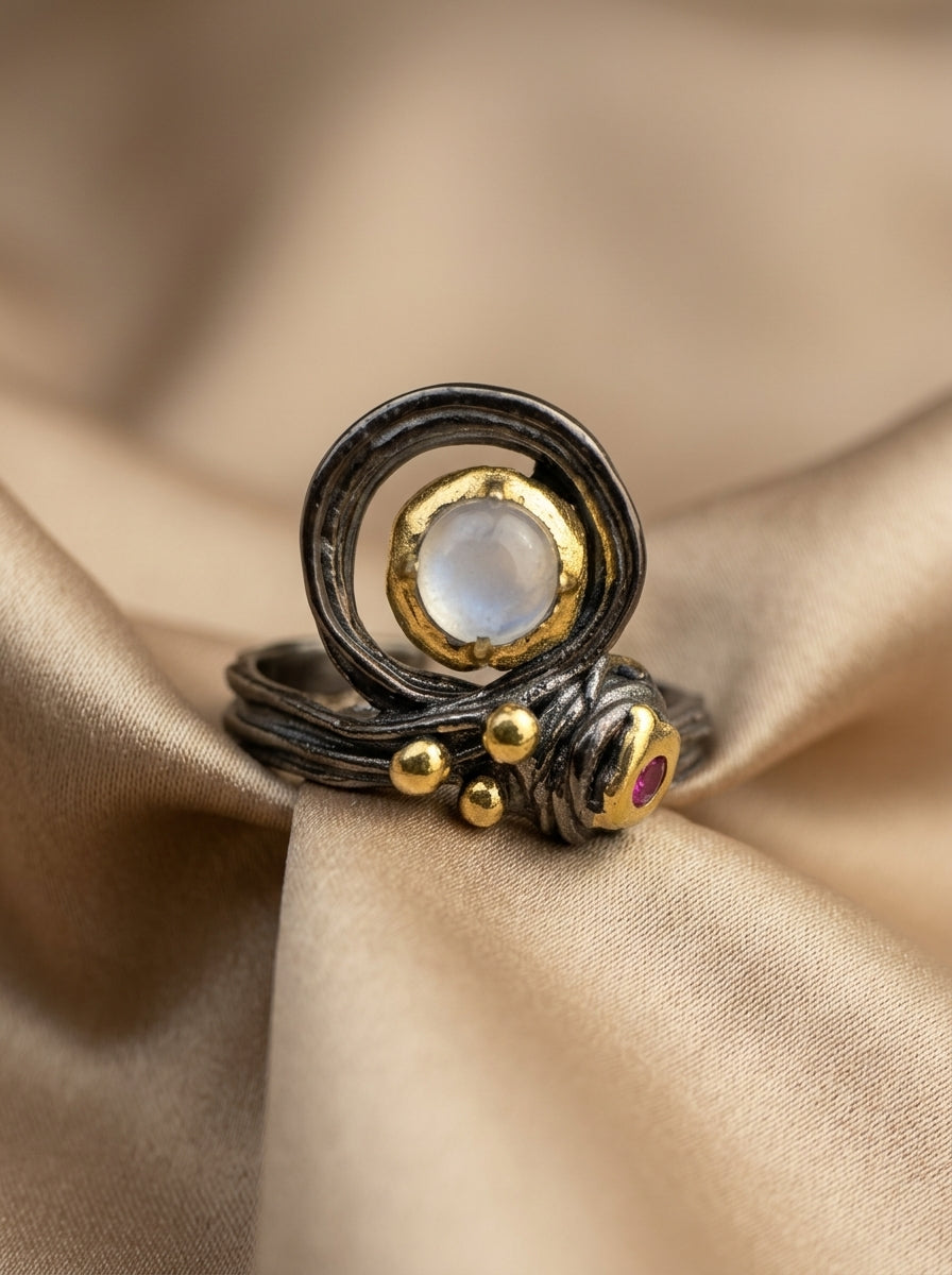 The Mystical Moon Ring