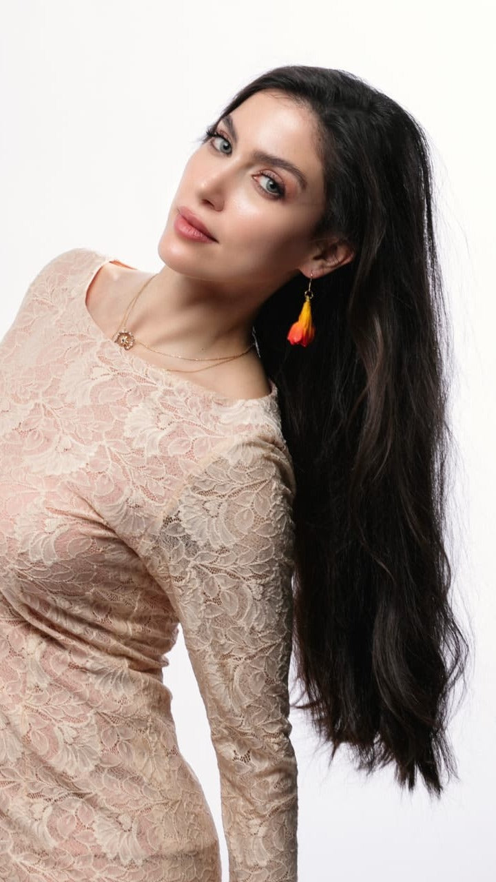 Freesia Flower Earring