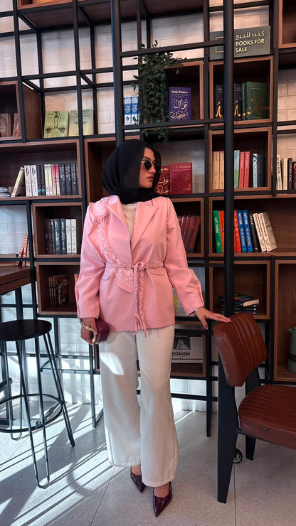 Pastel Pink Blazer