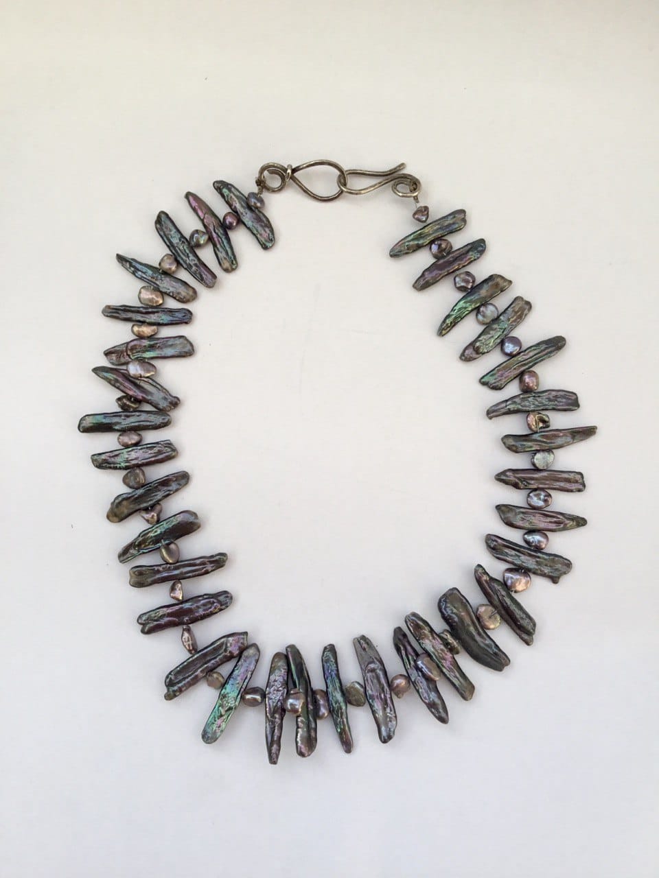 Baroque Black Freshwater Pearl Necklace