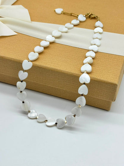 Women’s Natural Agate  Stone Beaded Necklace