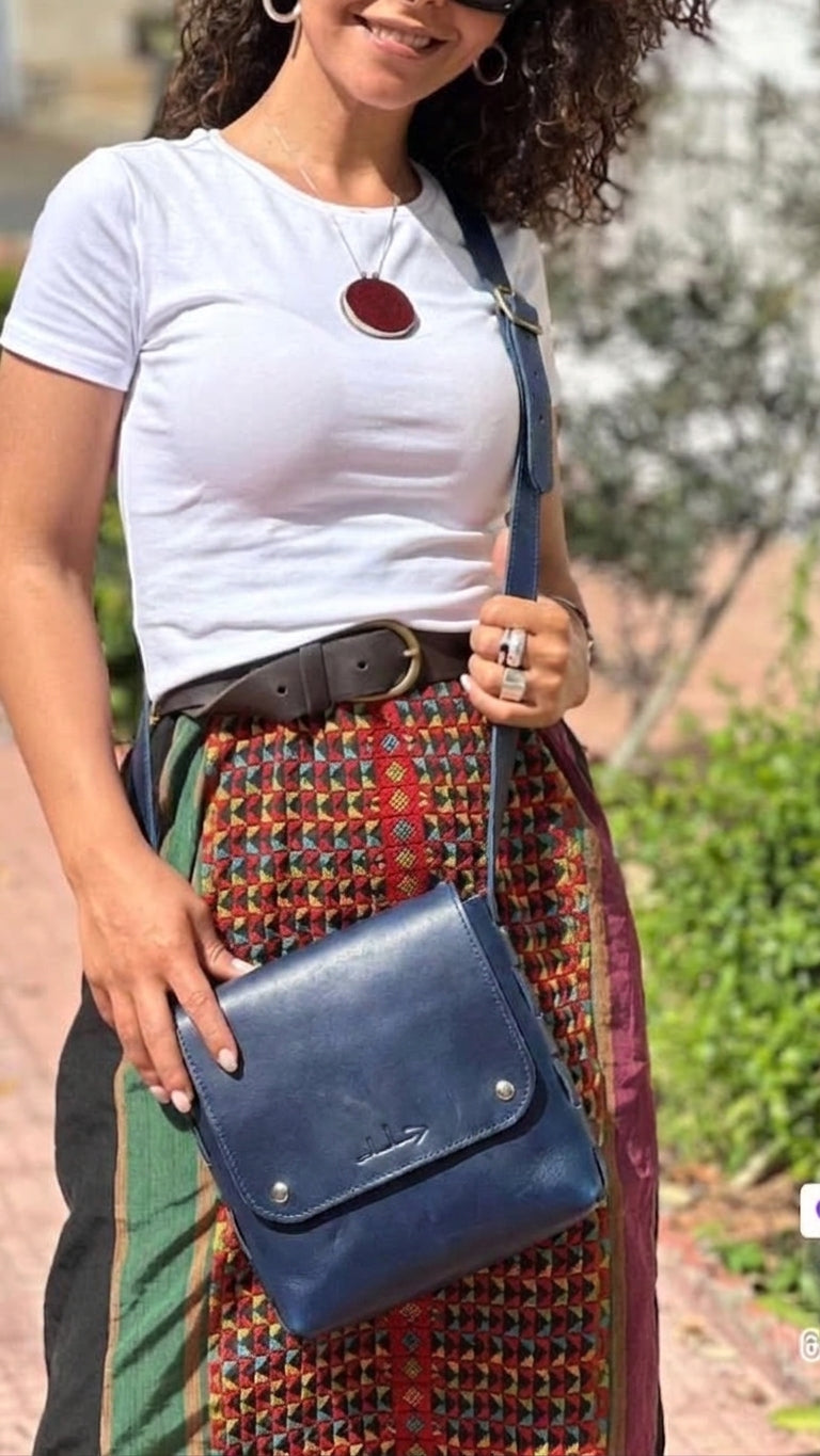 Jelld Squared Genuine Leather Shoulder Bag