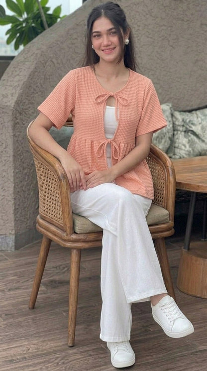 Boho Peplum Blouse