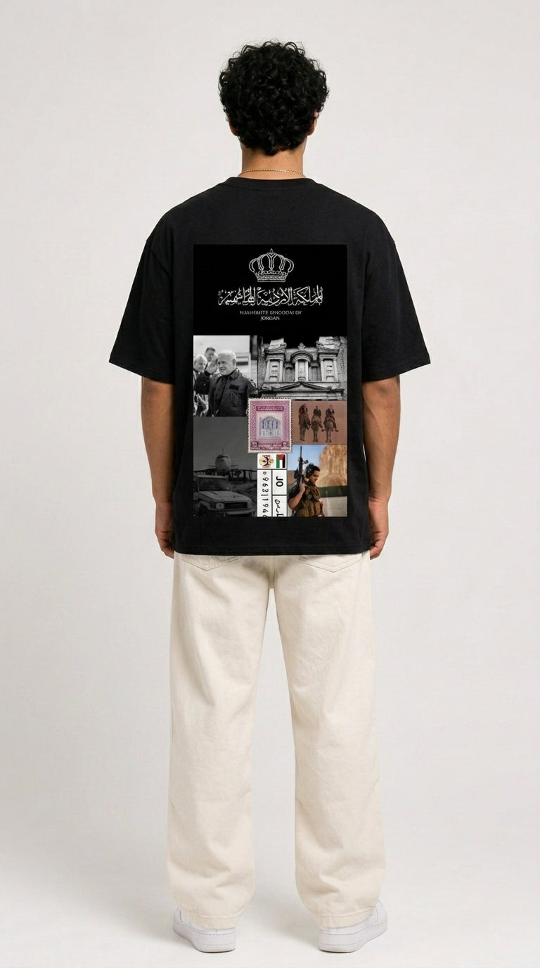 Oversized Jordanian Black T-Shirt