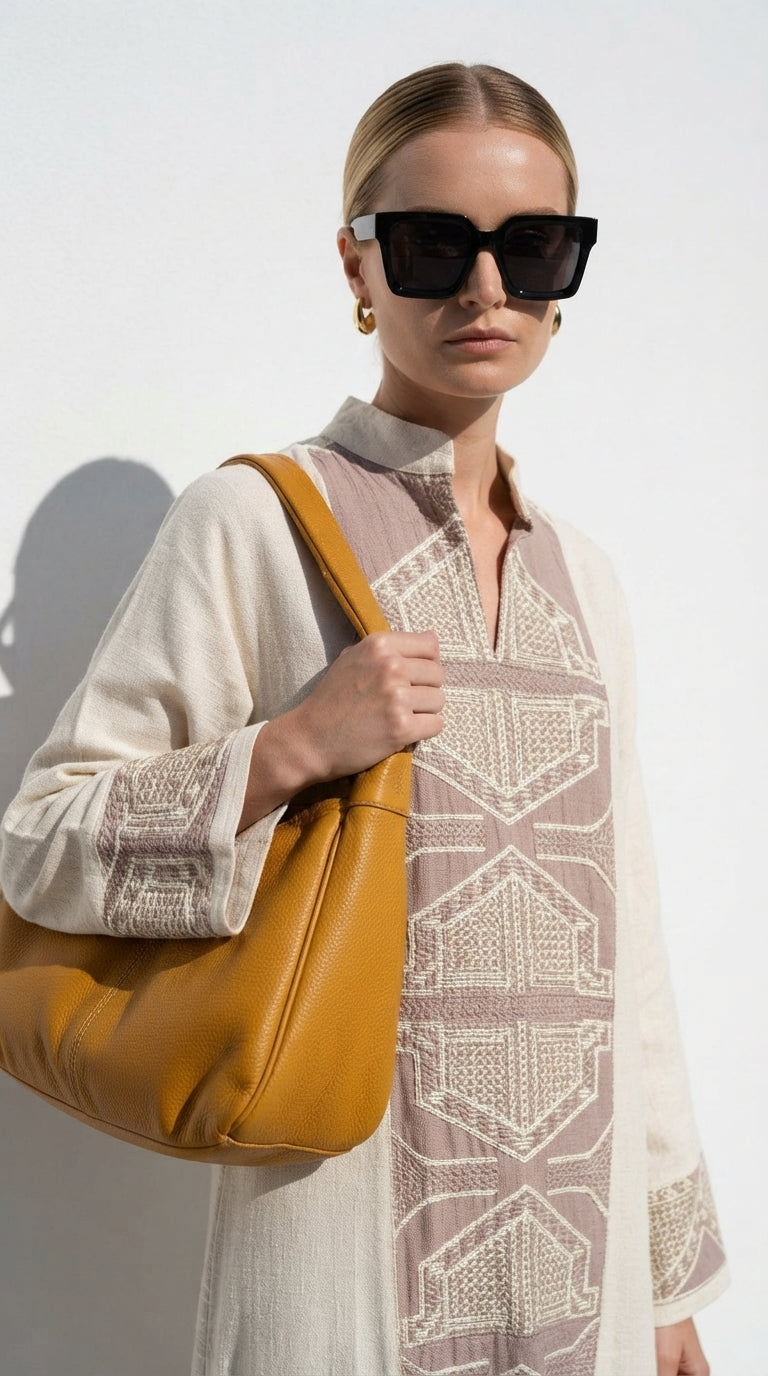 Textured Abaya